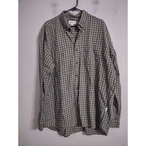 J.Crew Shirt Plaid  Button Down Buffalo Check Size XL Long Sleeve